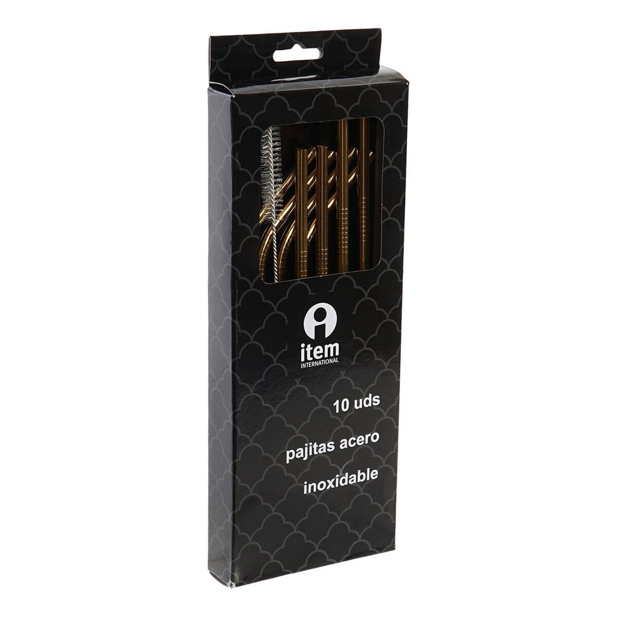 Gaýtadan ulanylýan turbasy DKD Home Decor Altyn Poslanmaýan polat-3