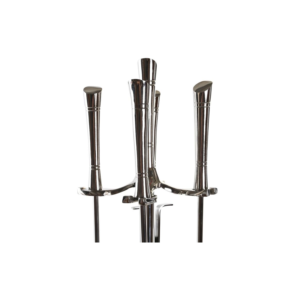 Fireplace Accessories DKD Home Decor Stainless Steel Aluminium (20 x 20 x 78 cm)-3