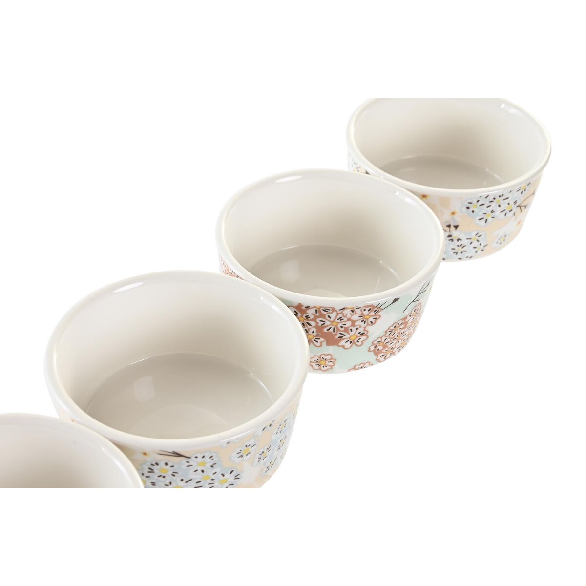 Snack tray DKD Home Decor 19.7 x 19.7 x 1 cm Green Ceramics-2