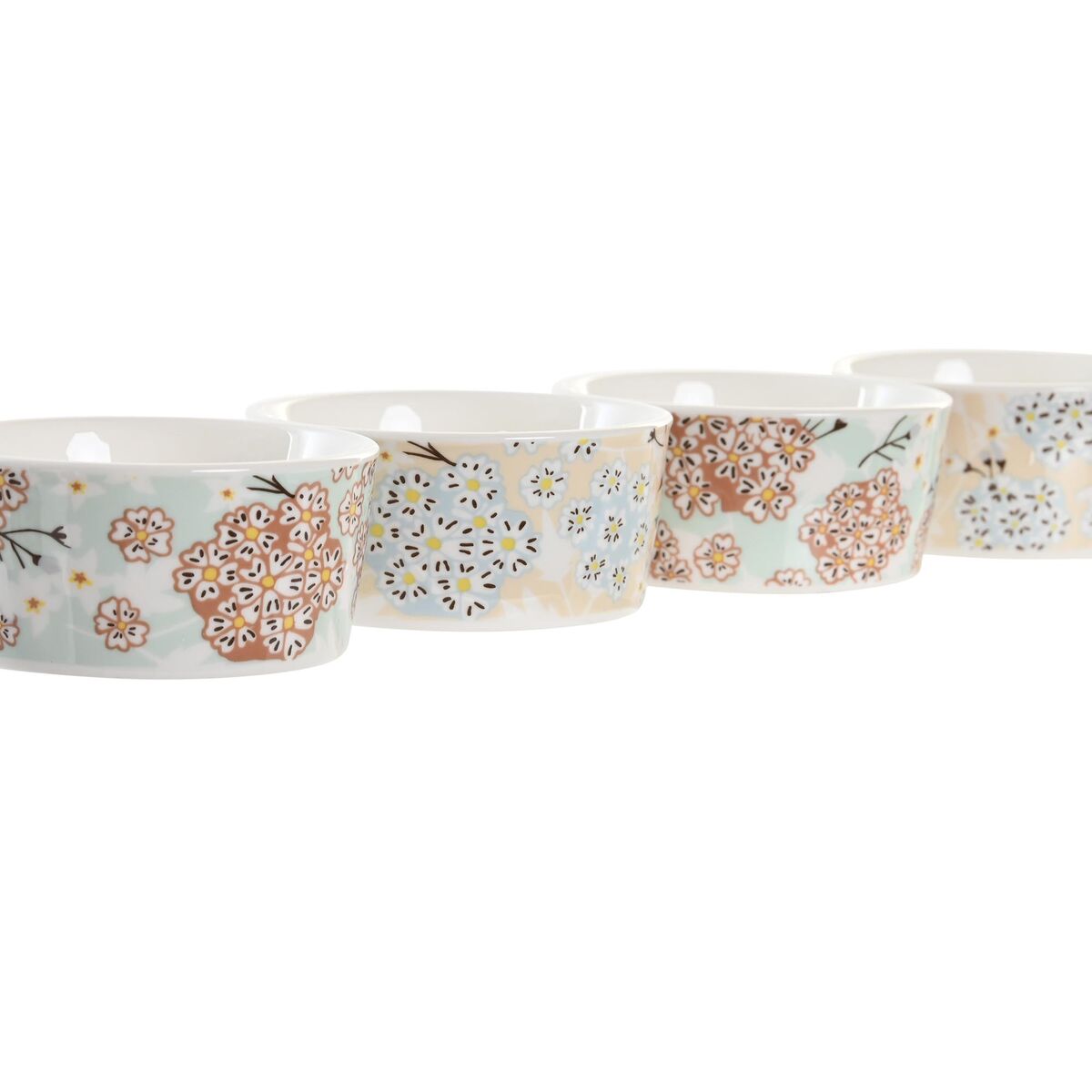 Snack tray DKD Home Decor 19.7 x 19.7 x 1 cm Green Ceramics-3