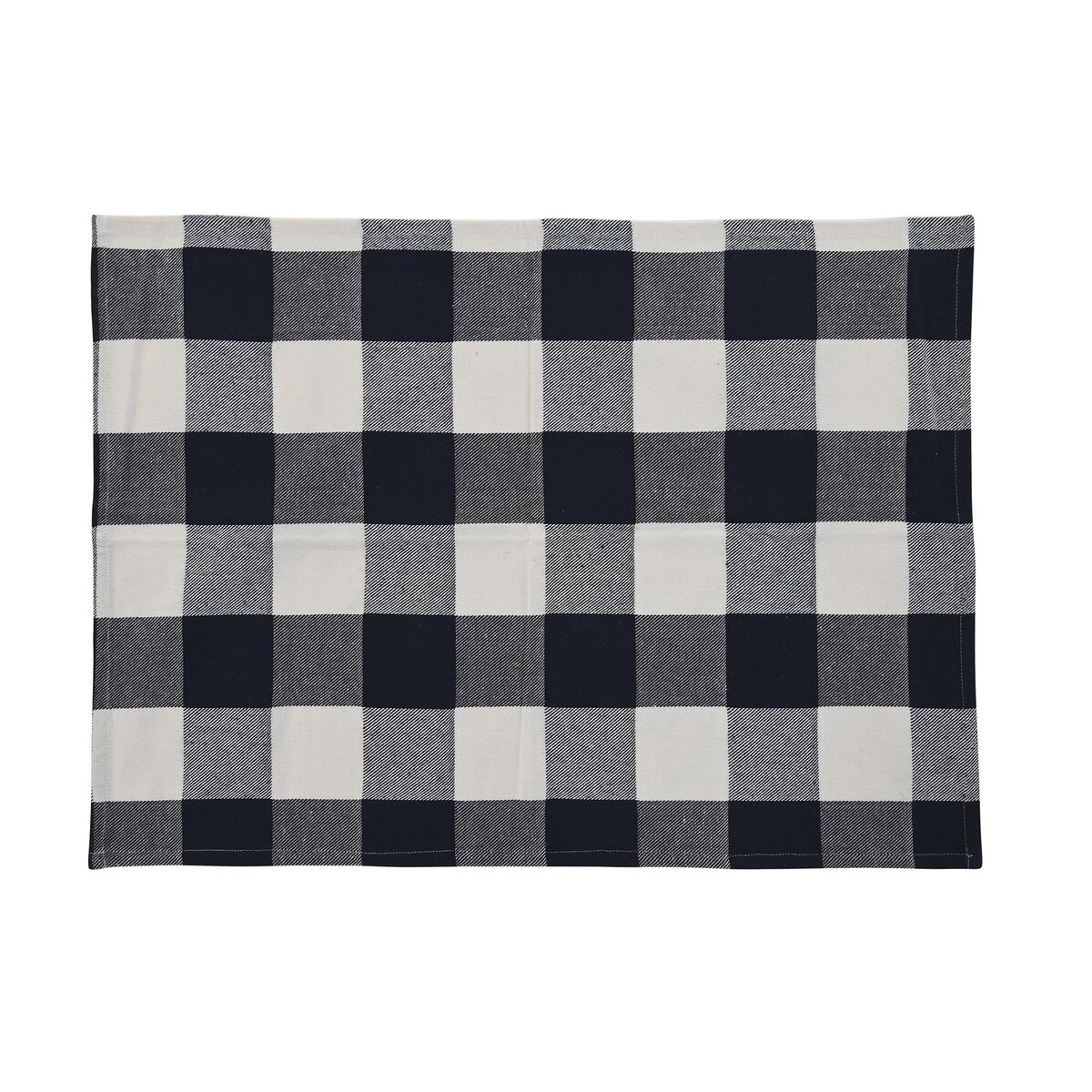 Фартук с карманом DKD Home Decor 70 x 1 x 85 cm Синий Хлопок Белый-3