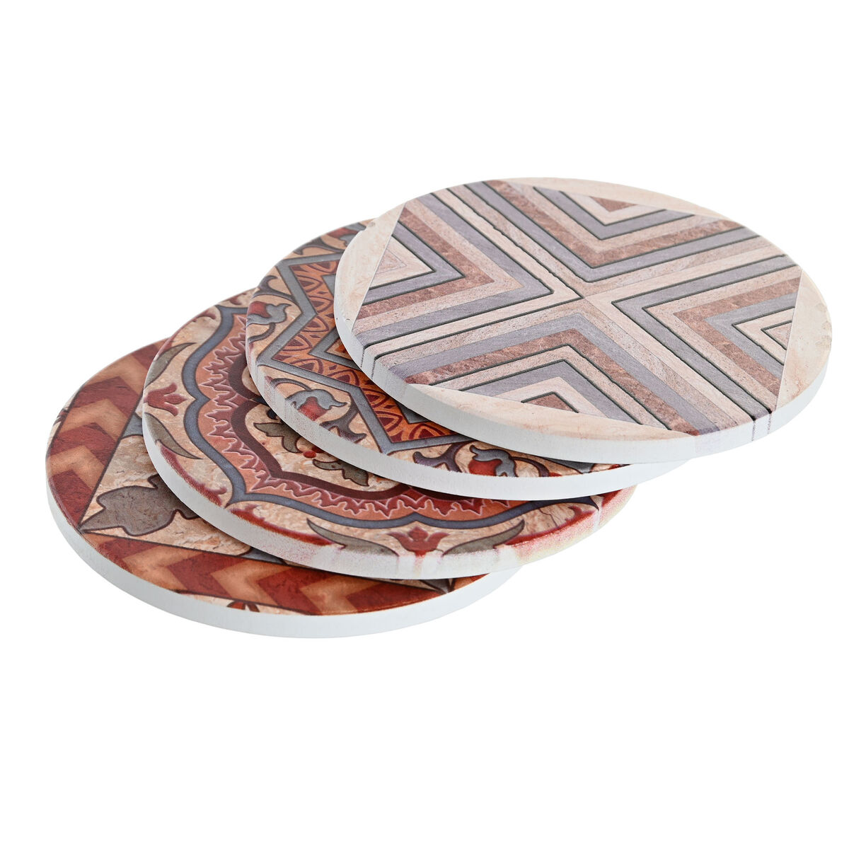 Костер DKD Home Decor 10,8 x 10,8 x 0,7 cm-2