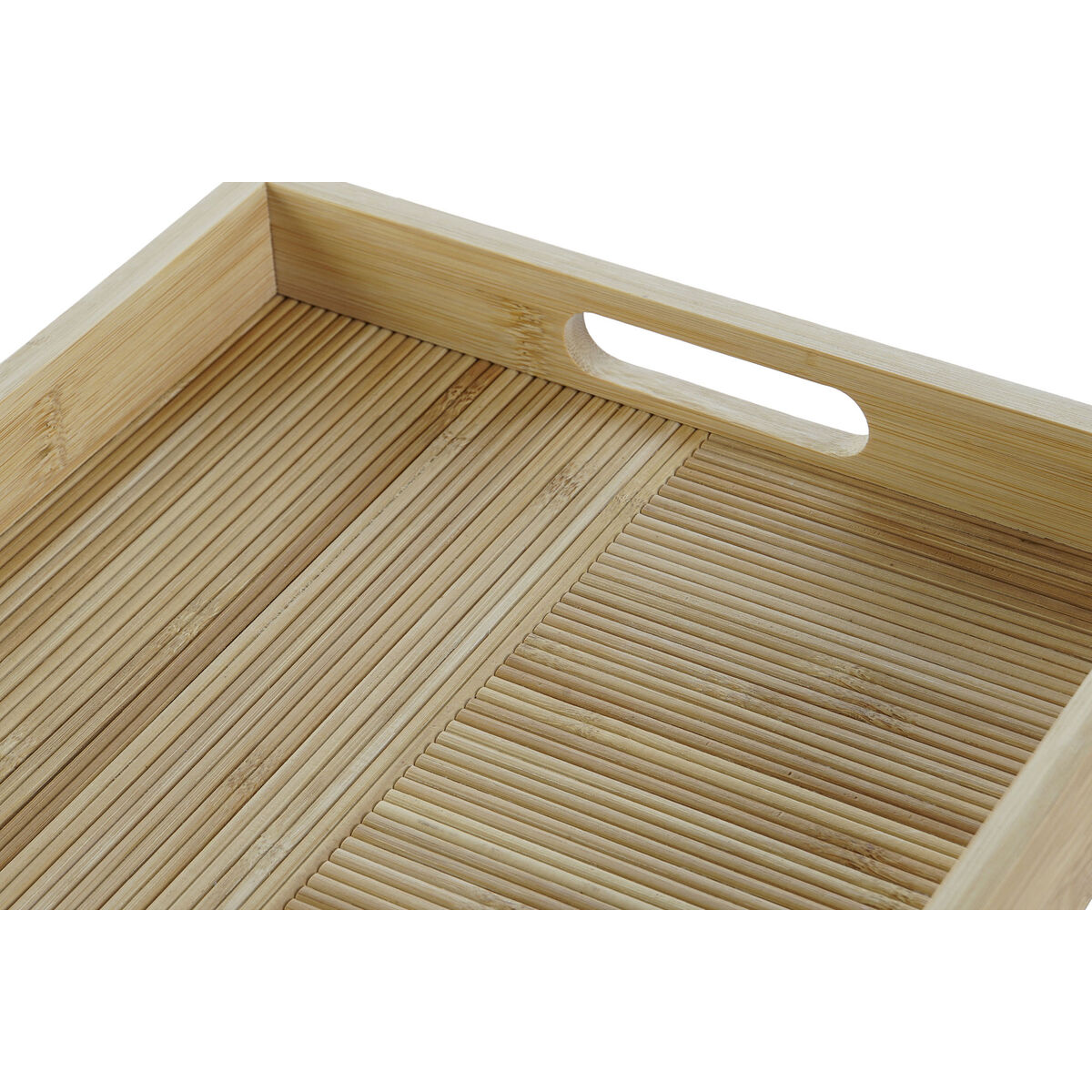 DKD Home Decor Tray Natural Bamboo 43 x 27 x 4.5 cm-3