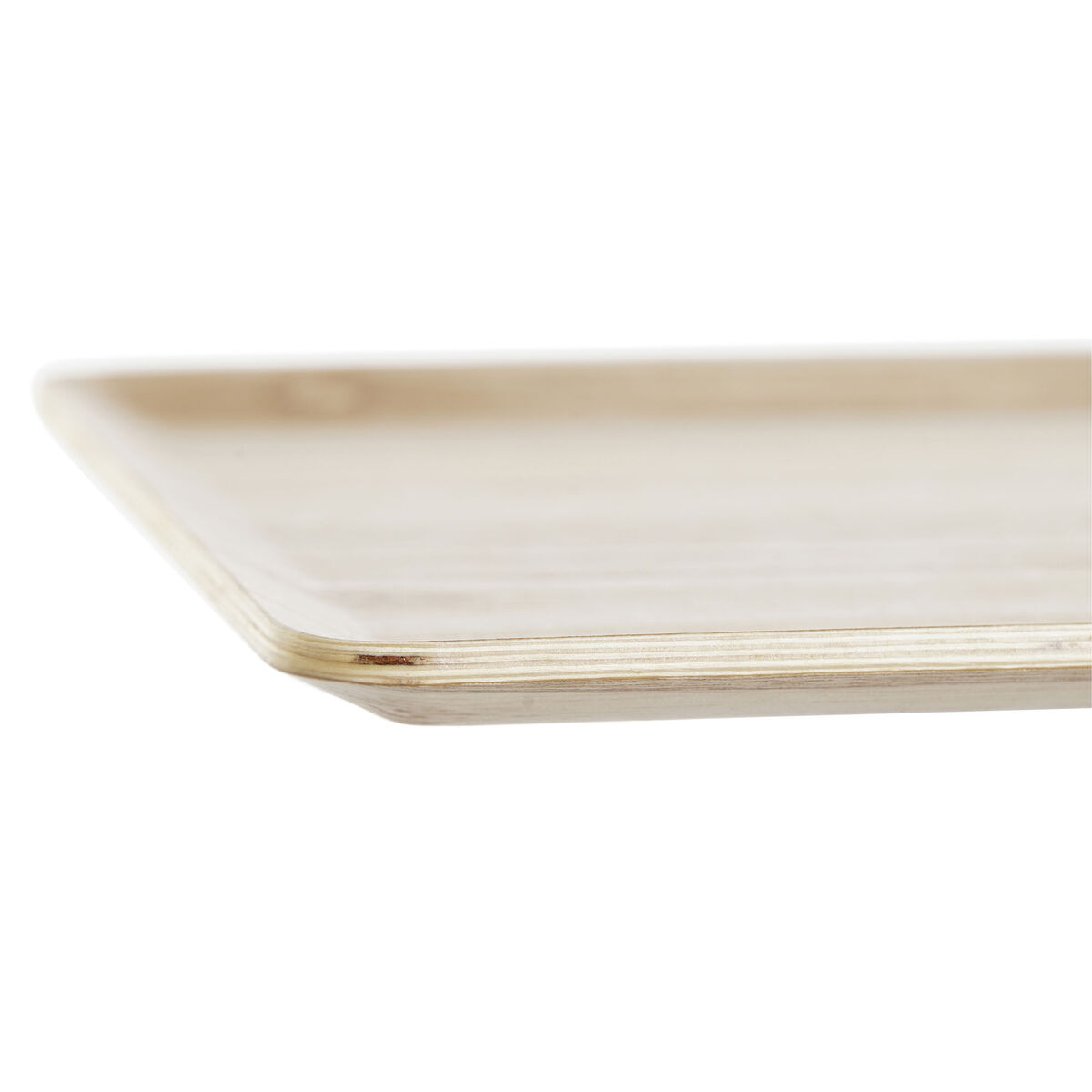 Tray DKD Home Decor Natural Bamboo 27 x 20 cm 27 x 20 x 0.8 cm-4