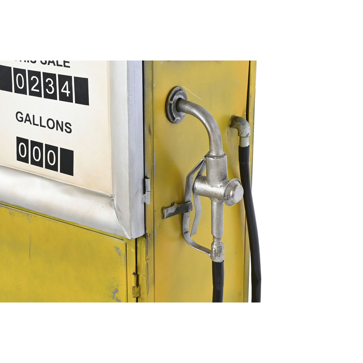 Şişe standı DKD Ev Dekorasyonu Sarı Metal 58 x 45 x 134 cm-2