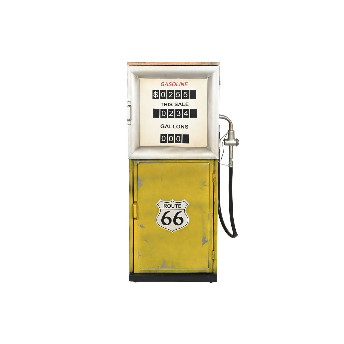 Şişe standı DKD Ev Dekorasyonu Sarı Metal 58 x 45 x 134 cm-8