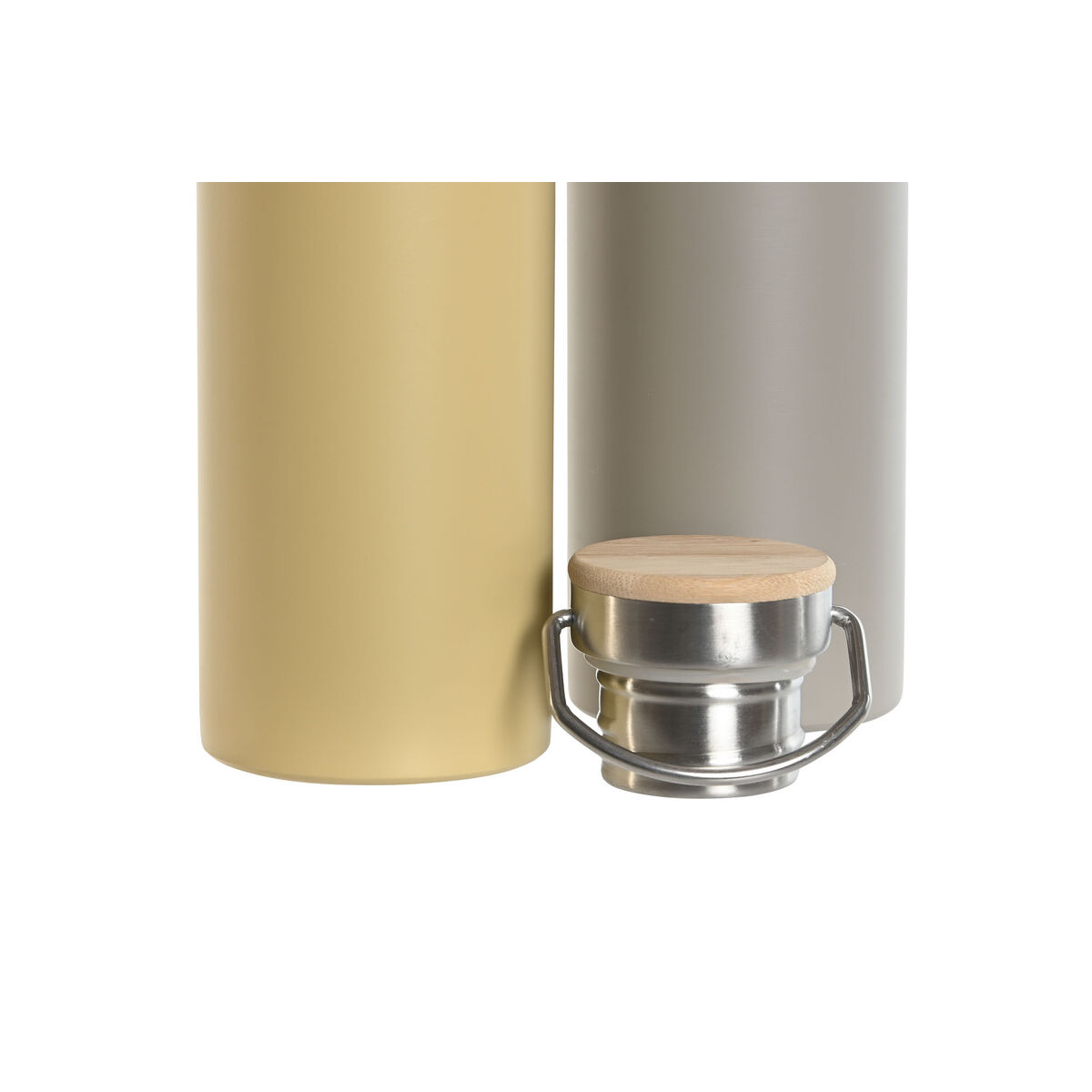 Термобутылку Home ESPRIT Бежевый Серый 500 ml (2 штук)-2