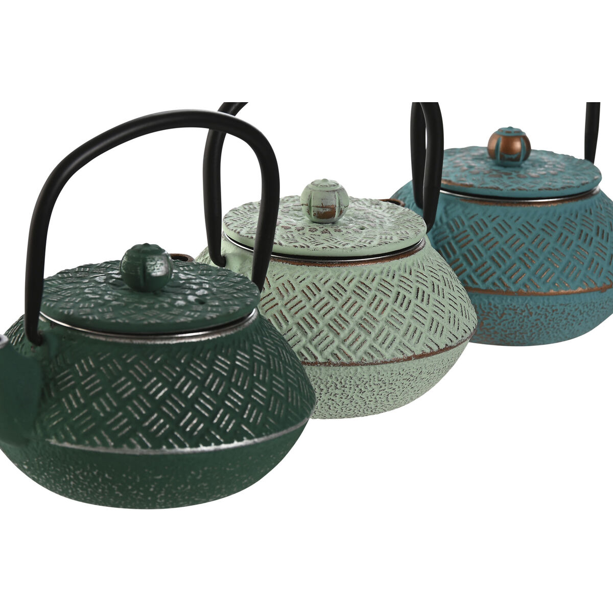 주전자 홈 ESPRIT Blue Green Stainless Steel Iron 400ml (3 피스)-2