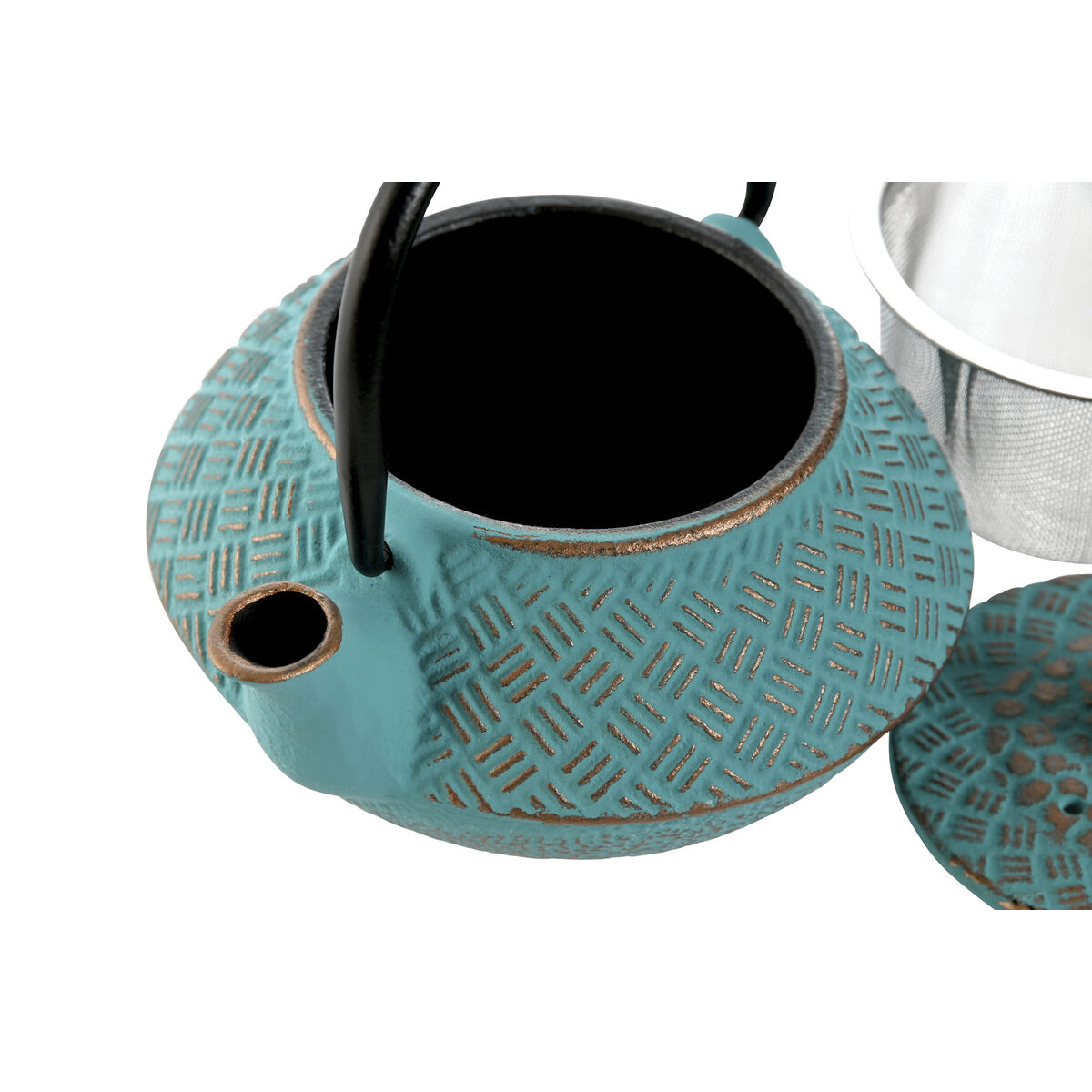 주전자 홈 ESPRIT Blue Green Stainless Steel Iron 400ml (3 피스)-4