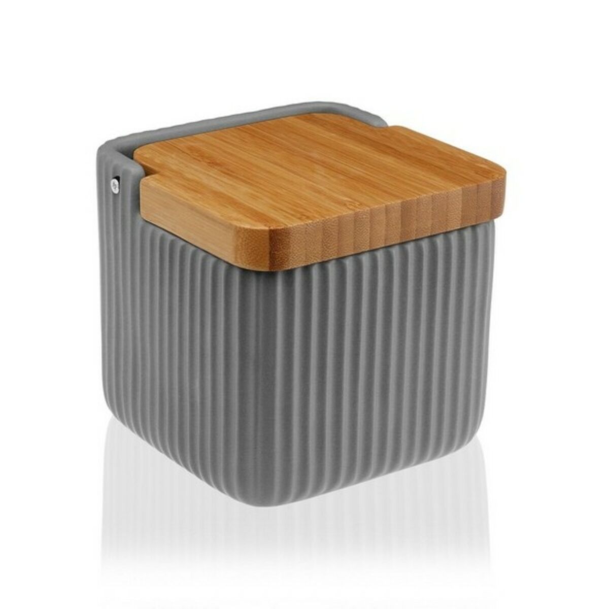 Salt shaker with lid (11.5 x 11.5 x 11.5 cm)-2