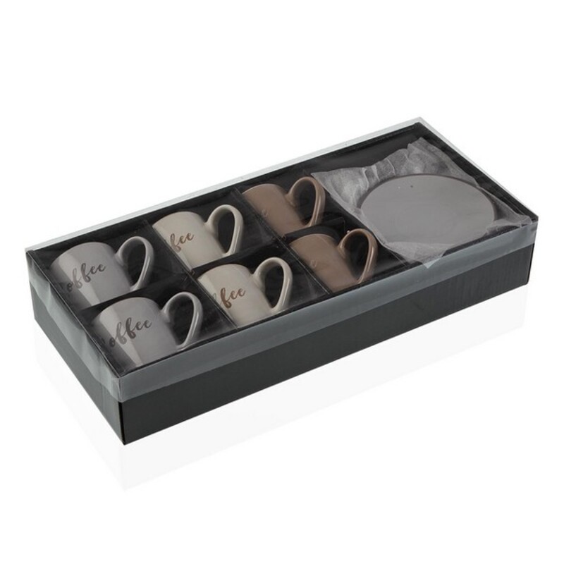 Набор чашек с блюдцами Lieke Чай Керамика (6 pcs)-2