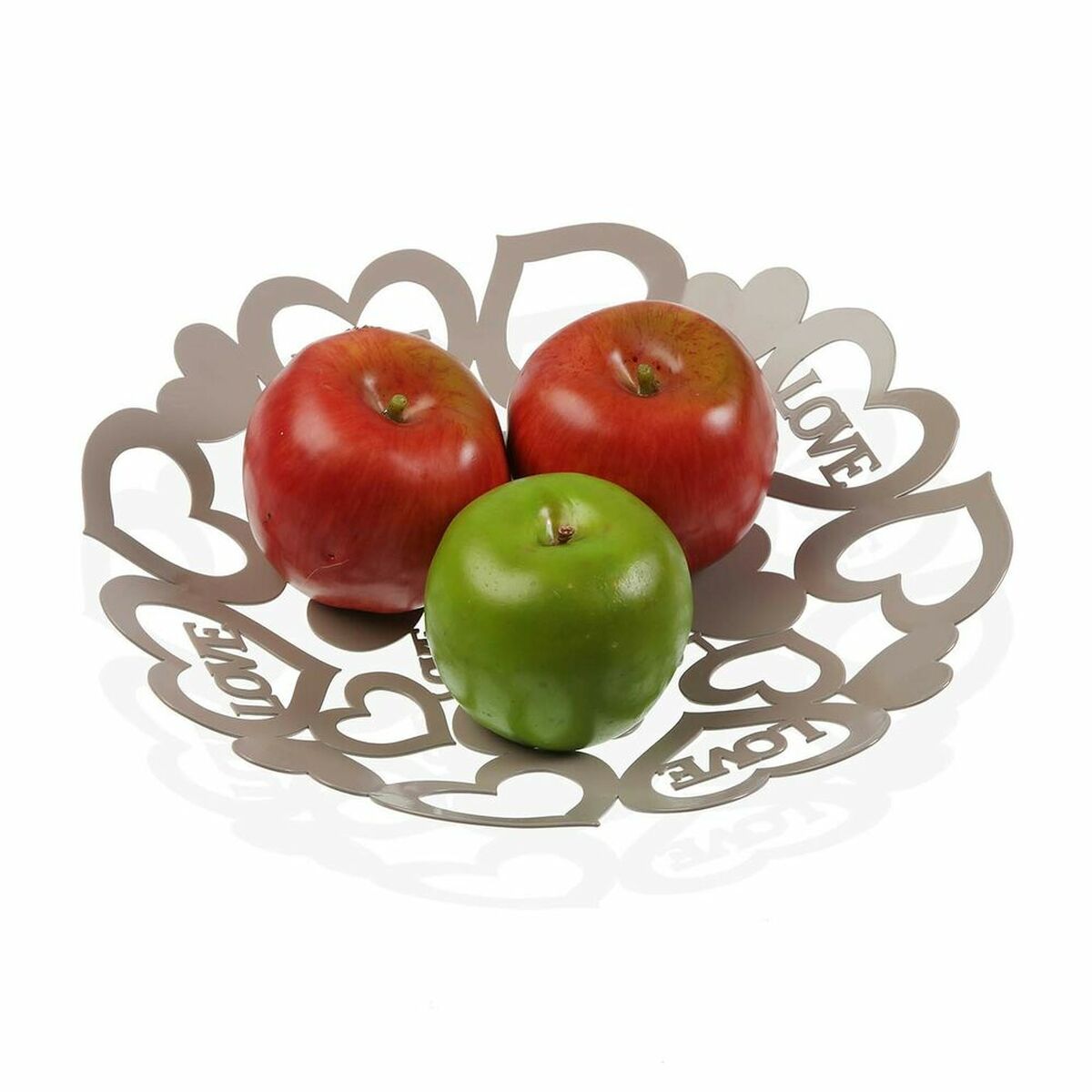 Versa Cozy Fruit Bowl Metal Steel (29 x 4.5 x 29 cm)-2