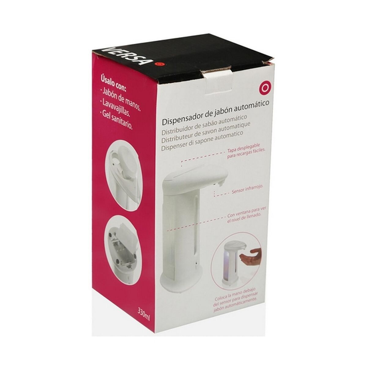Versa dispenser sensor-6