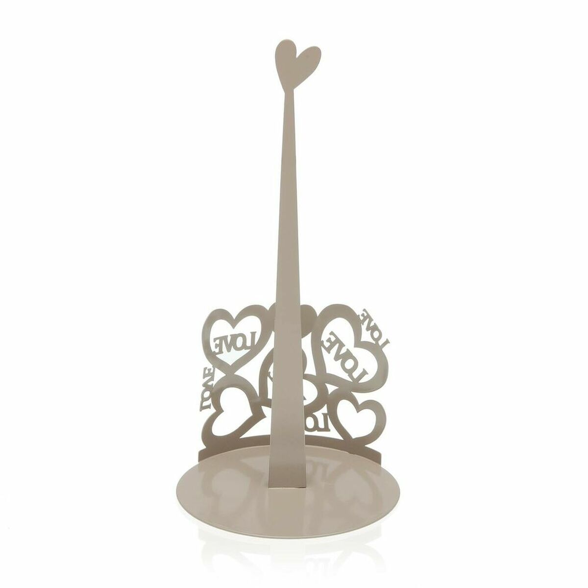 Держатель кухонной бумаги Versa Cozy Серый Металл (15 x 30 x 15 cm)-2