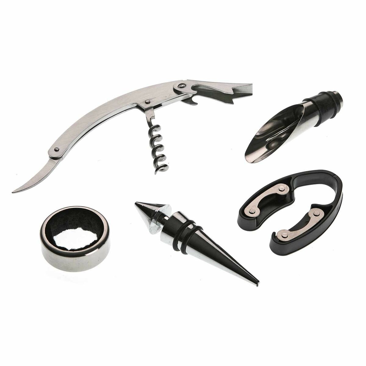 لوازم جانبی شراب برعکس بطری پلاستیکی 7 x 7 x 32 سانتی متر-2