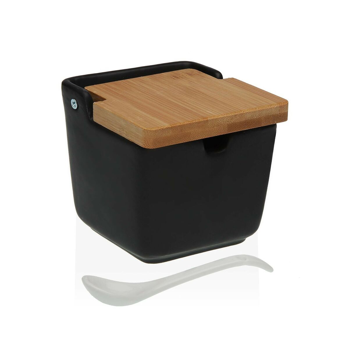 Azúcar Versa Negro 8,8 x 8,5 x 8,8 cm Cerámica