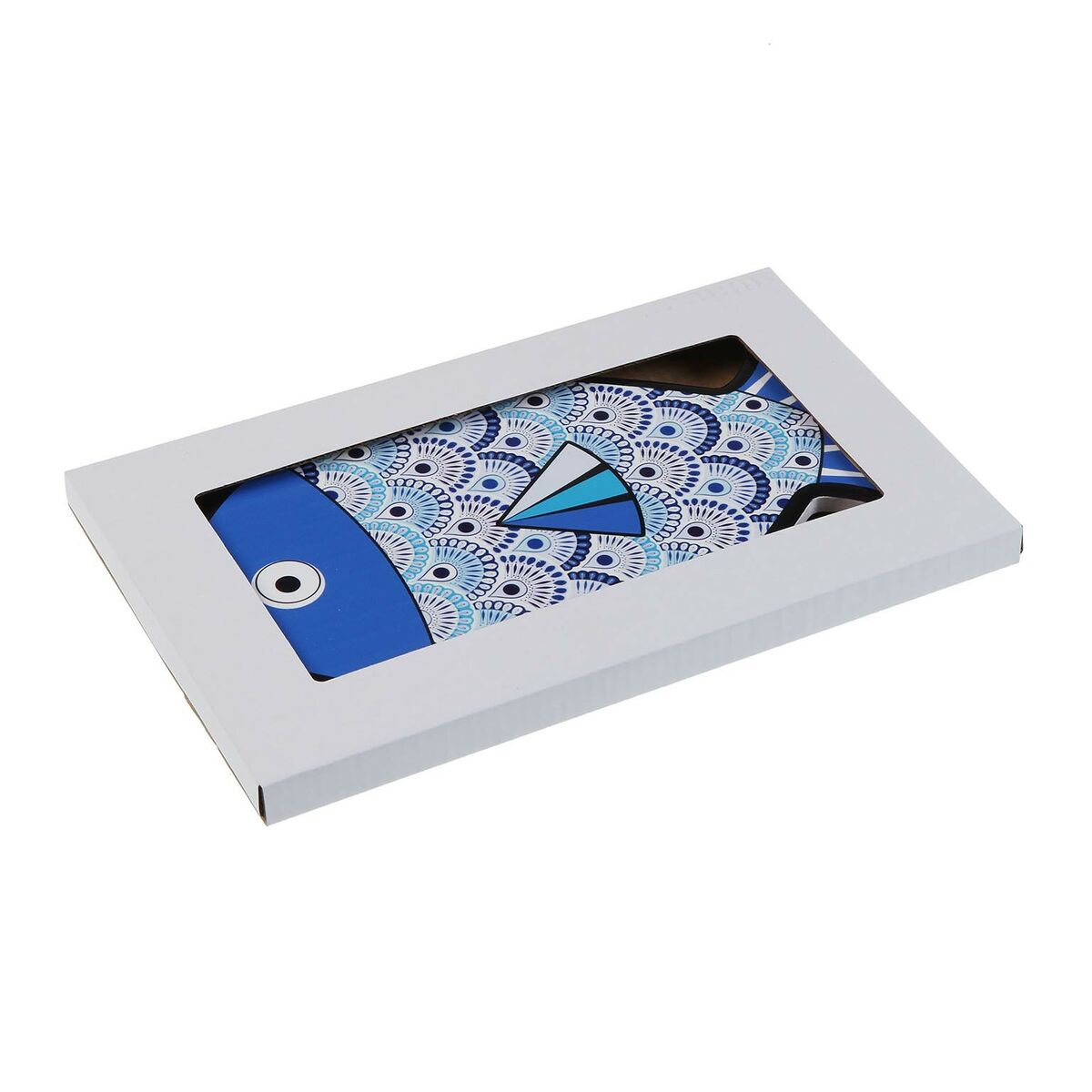 Suporte sob Versa quente Peixe Cork Cerâmica 25 x 15 cm-2