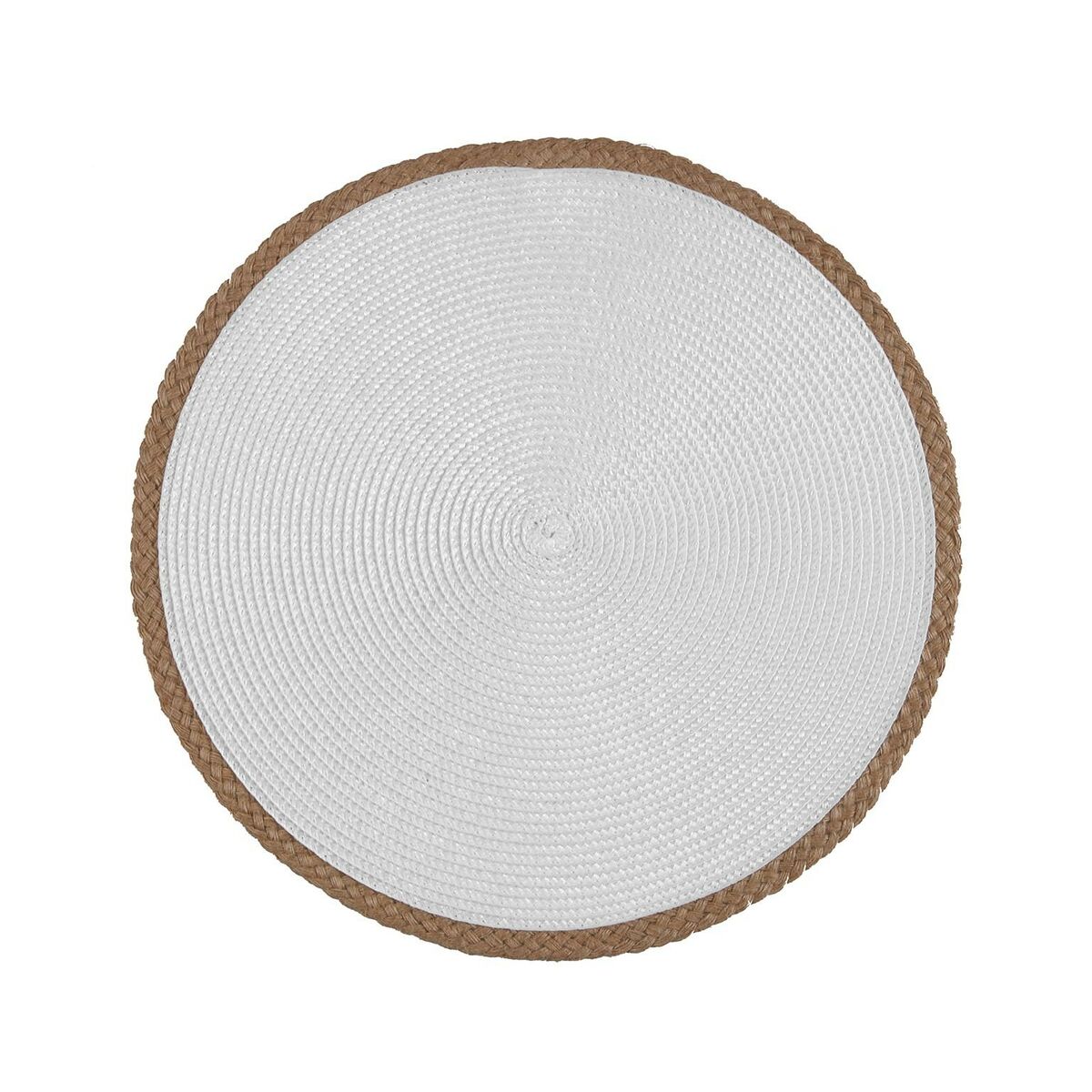 Hot-Stand Versa White Jute Polypropylen Wasserhyazinthe 38 x 38 cm-2