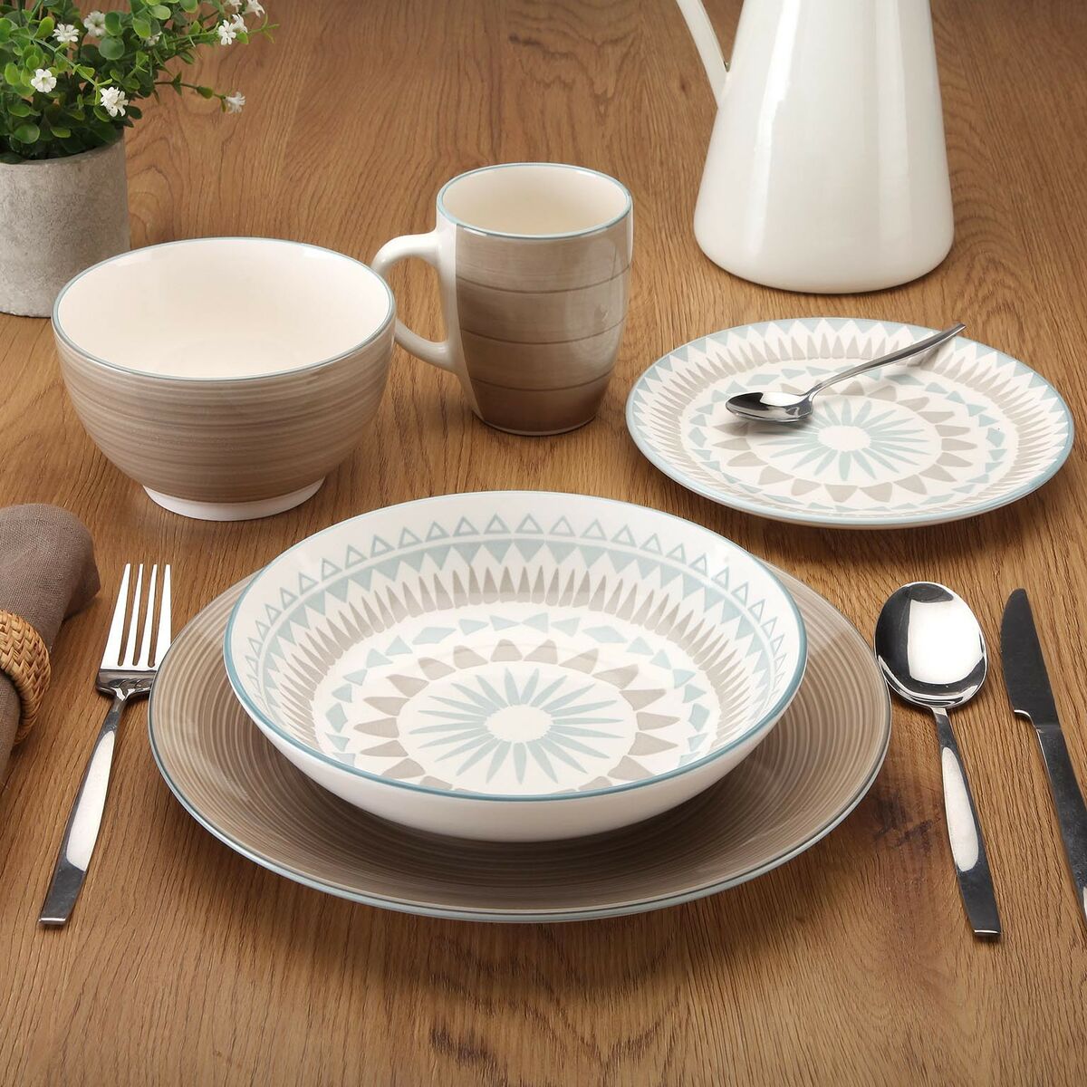 מנה ורסה גריי קרמיקה 14 x 9 x 14 ס 