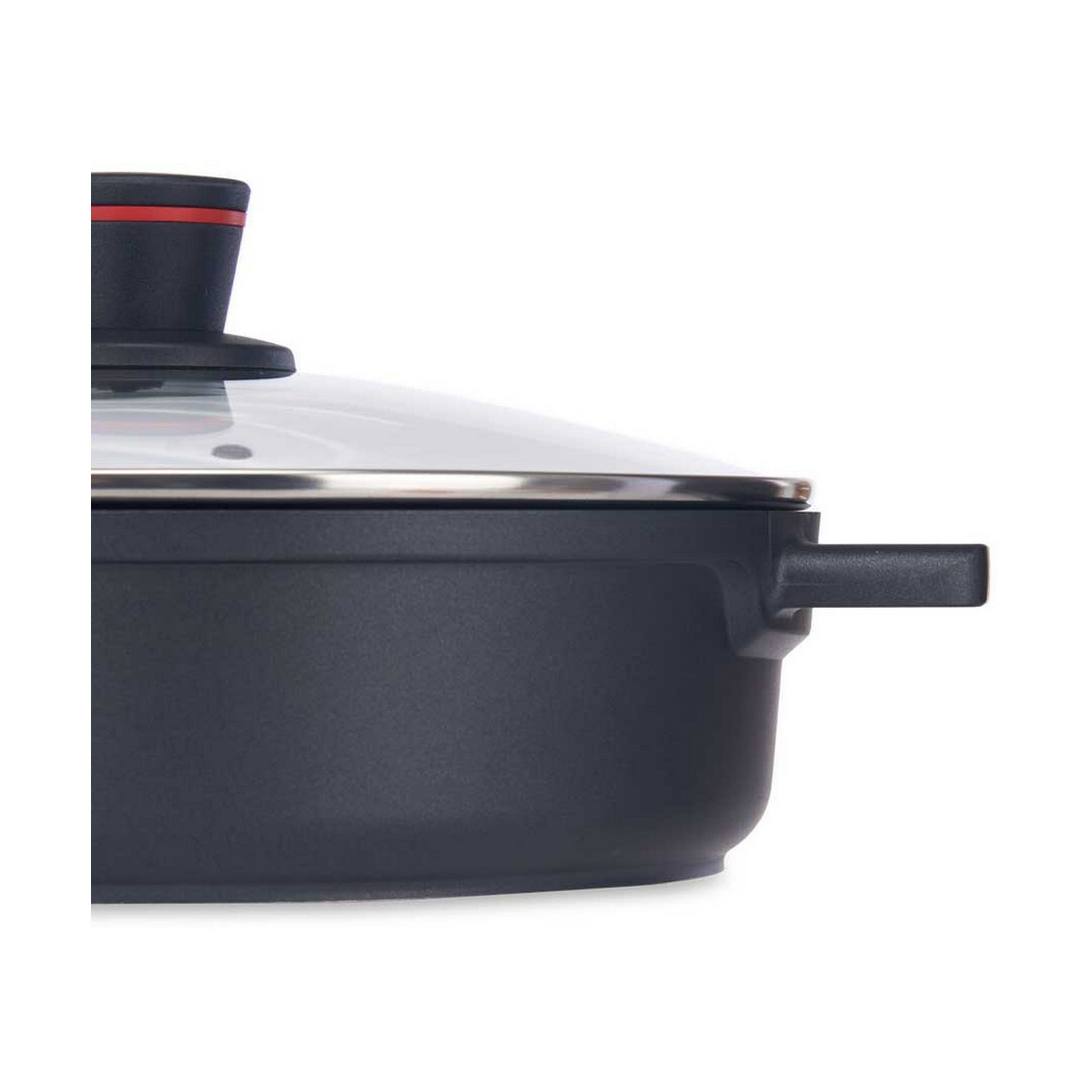Pentola Molten Alluminio Nero (28 x 7,5 cm)-3