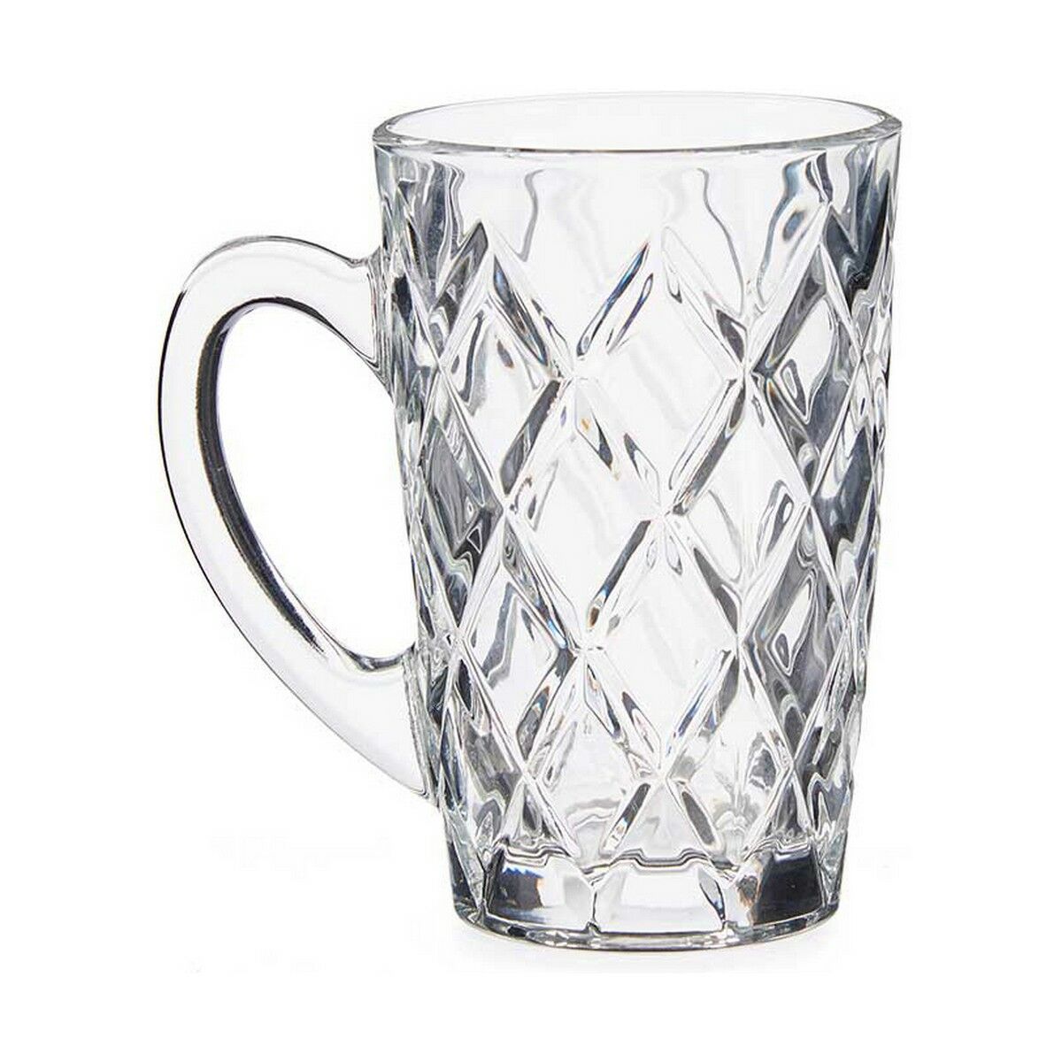 Чашка Прозрачный Cтекло 6 штук (170 ml)-3