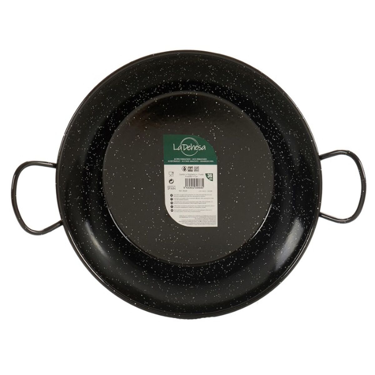 Paella pan Ø36cm 에나멜 스틸 (4 조각)-2
