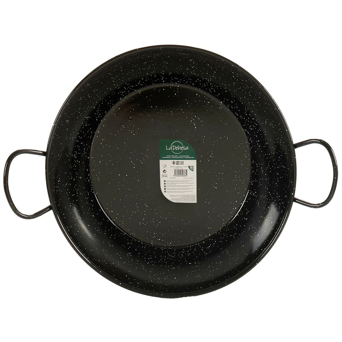 Paella pan Ø45cm 에나멜 강철-2