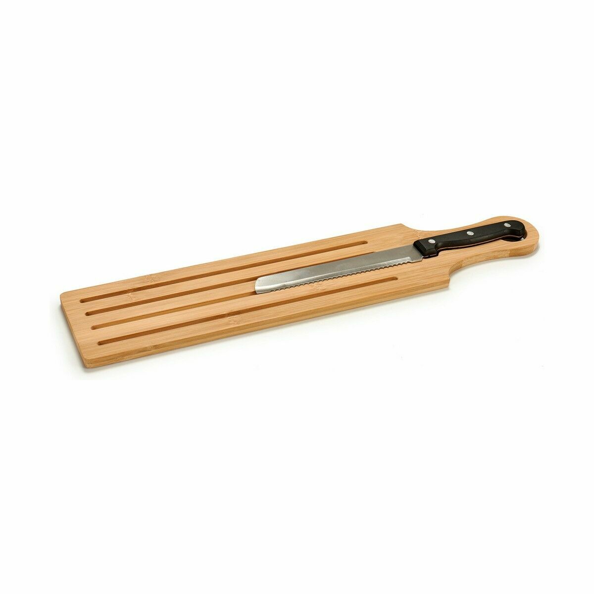 Bamboo Cutting Board Bread Bamboo 10.5 x 2.5 x 49.5 cm (12 pieces)-2