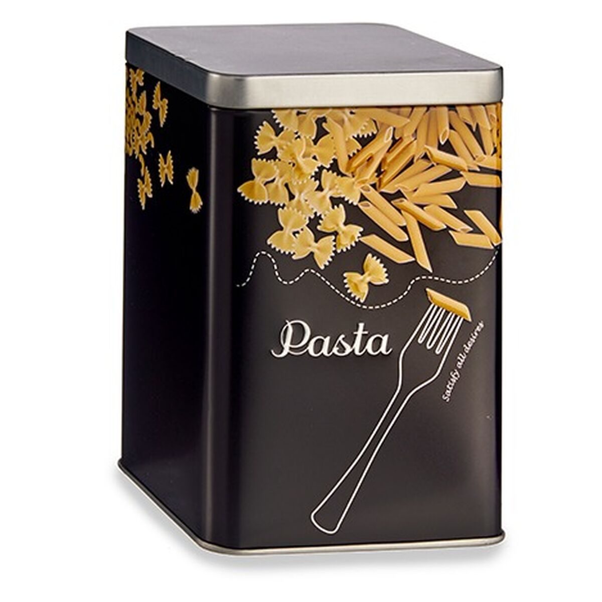 Boat Pasta Black Metal 1 L (24 pieces)-3