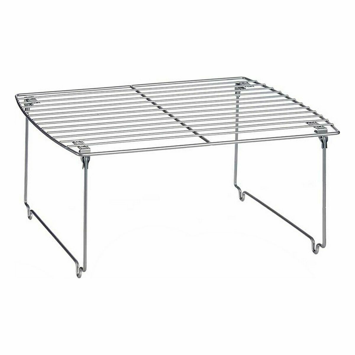 Folding shelf Silver 44 x 28 x 19 cm (6 pieces)-2