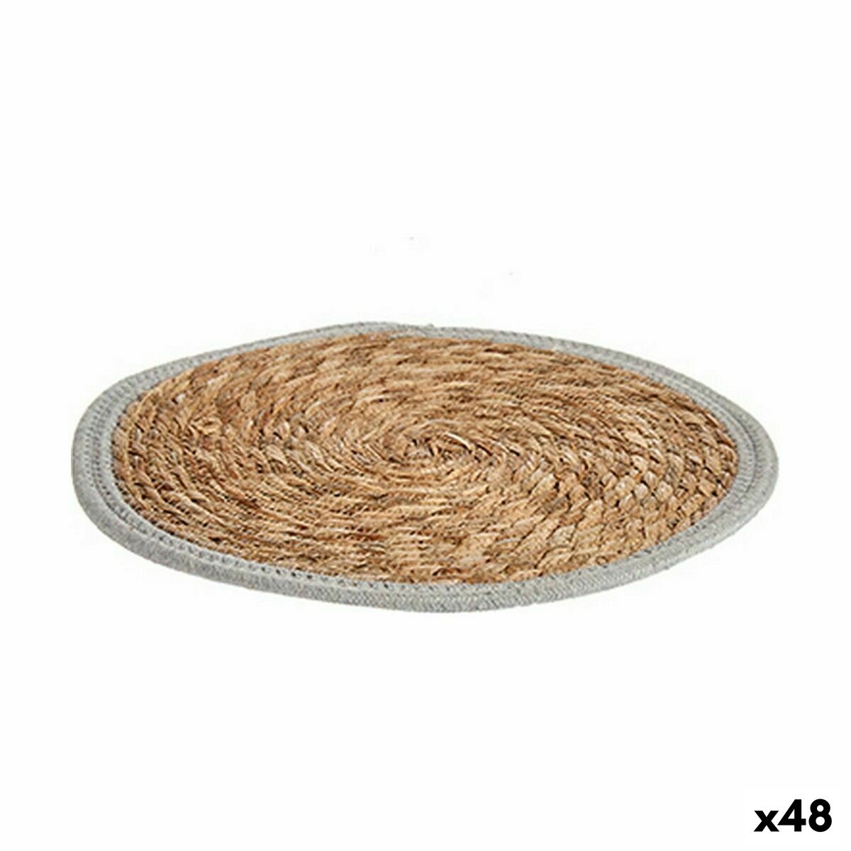 热天然灰色35 x 1 x 35 cm (48件)
