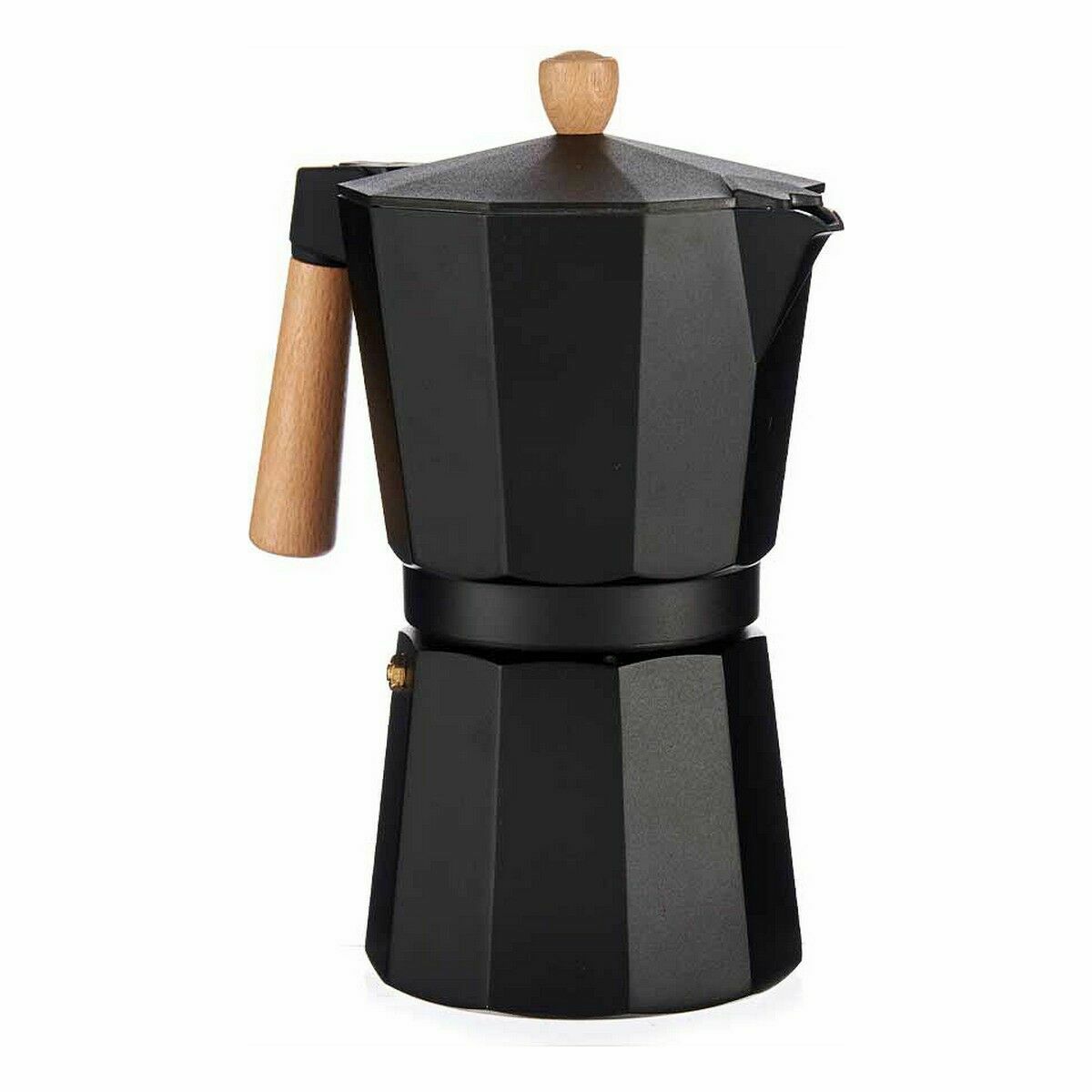 Итальянская Kофеварка Деревянный Алюминий 650 ml (12 штук)-2