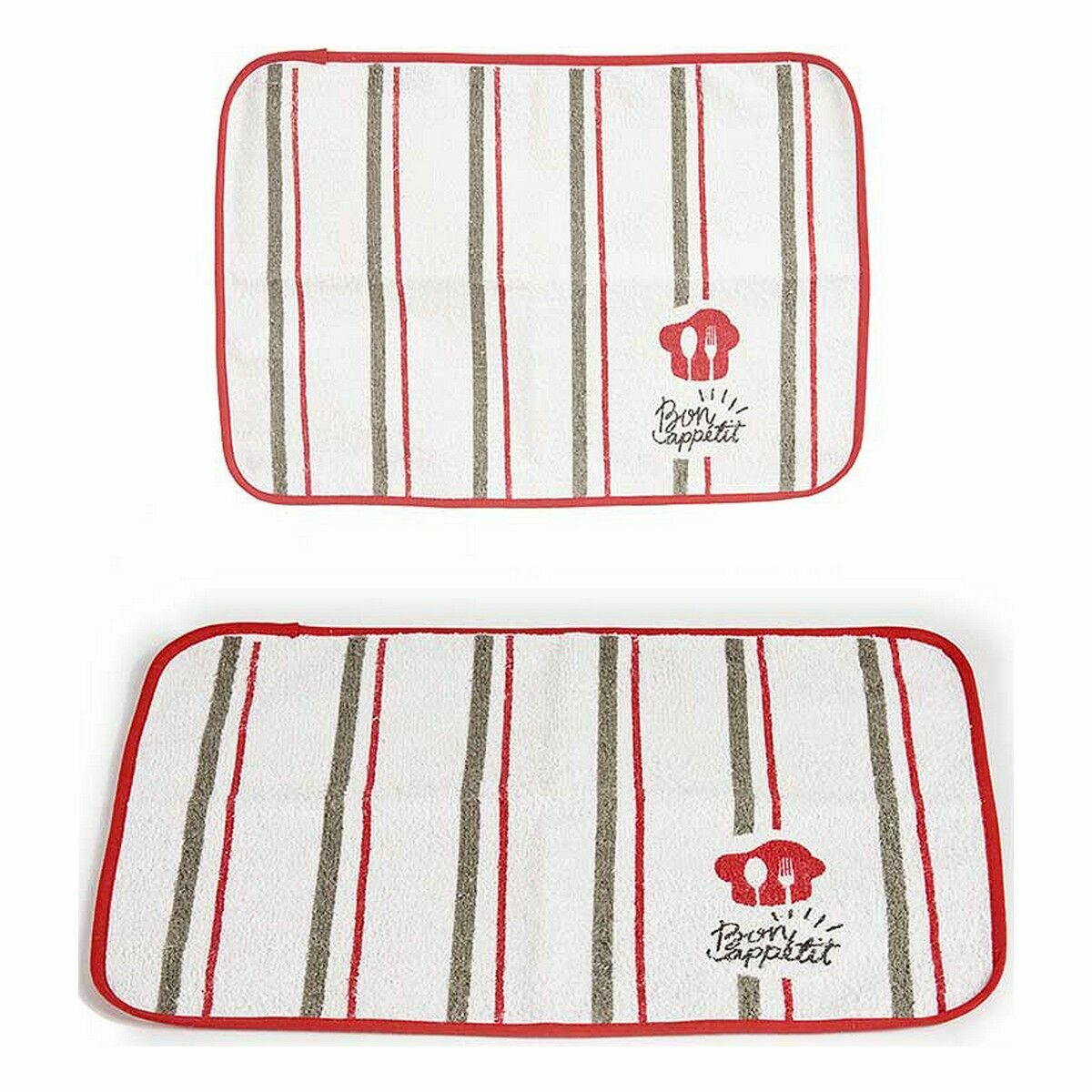 Stand for hot Bon Appetit White Red 33 x 0.3 x 48 cm (12 pieces)-2