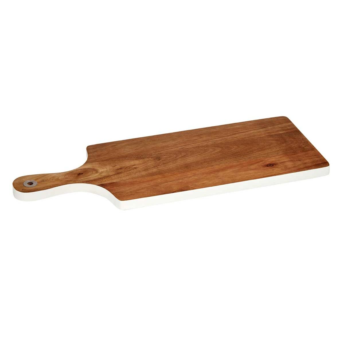Cutting board White acacia wood 17.3 x 1.5 x 44.8 cm (12 pieces)-2