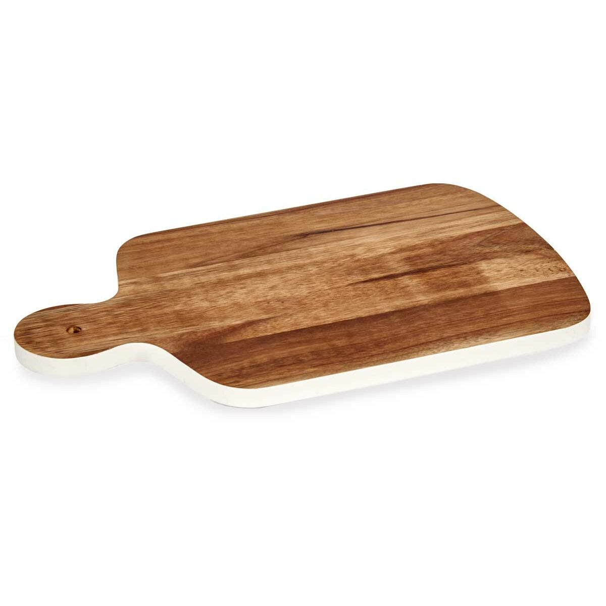 Cutting board White acacia wood 25.7 x 1.5 x 40 cm (12 pieces)-2