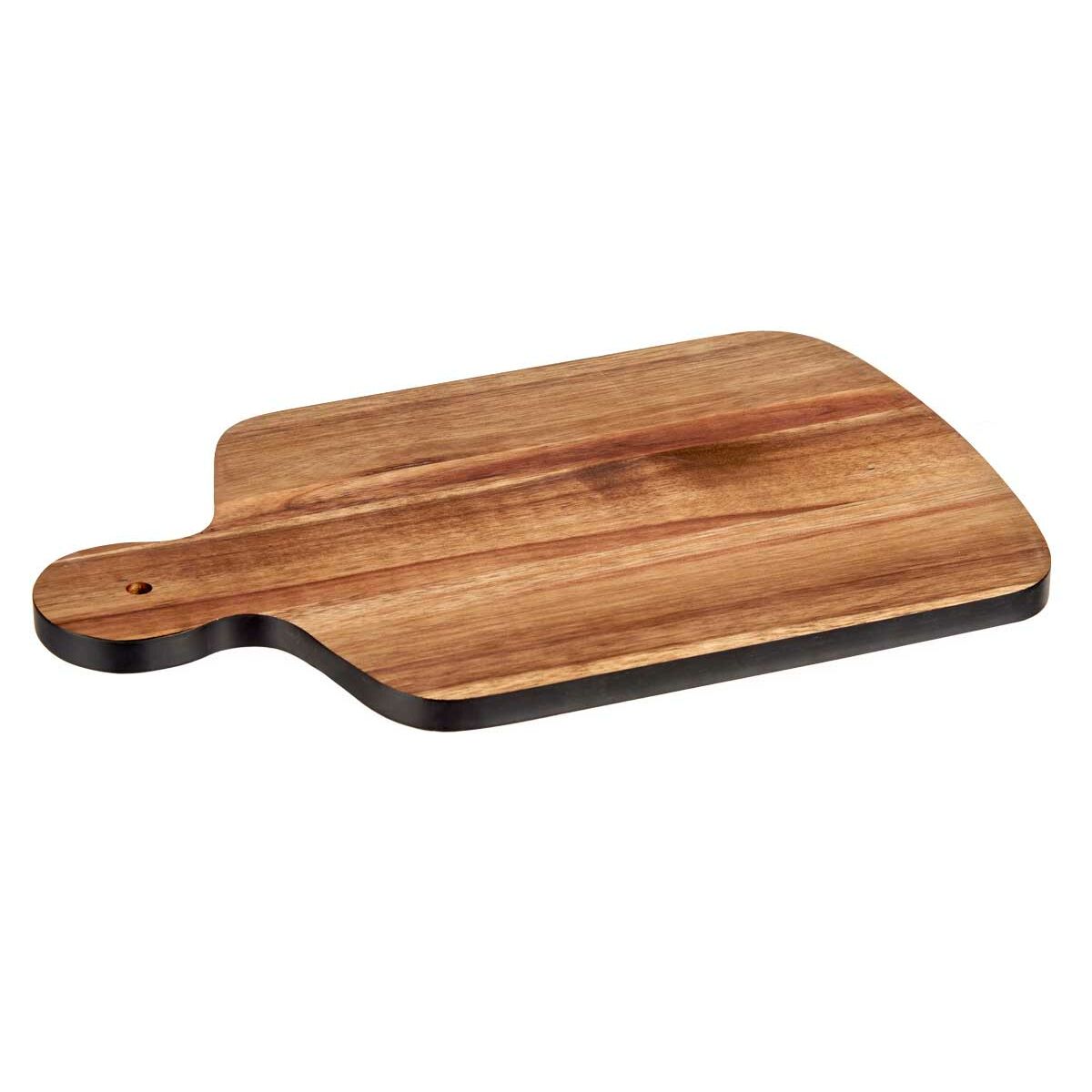 Cutting board Black acacia wood 25.7 x 1.5 x 40 cm (12 pieces)-2