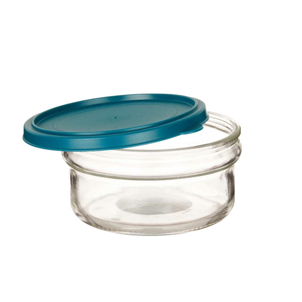 Round lunchbox with lid Green polypropylene 415 ml 12 x 6 x 12 cm (24 pieces)-3