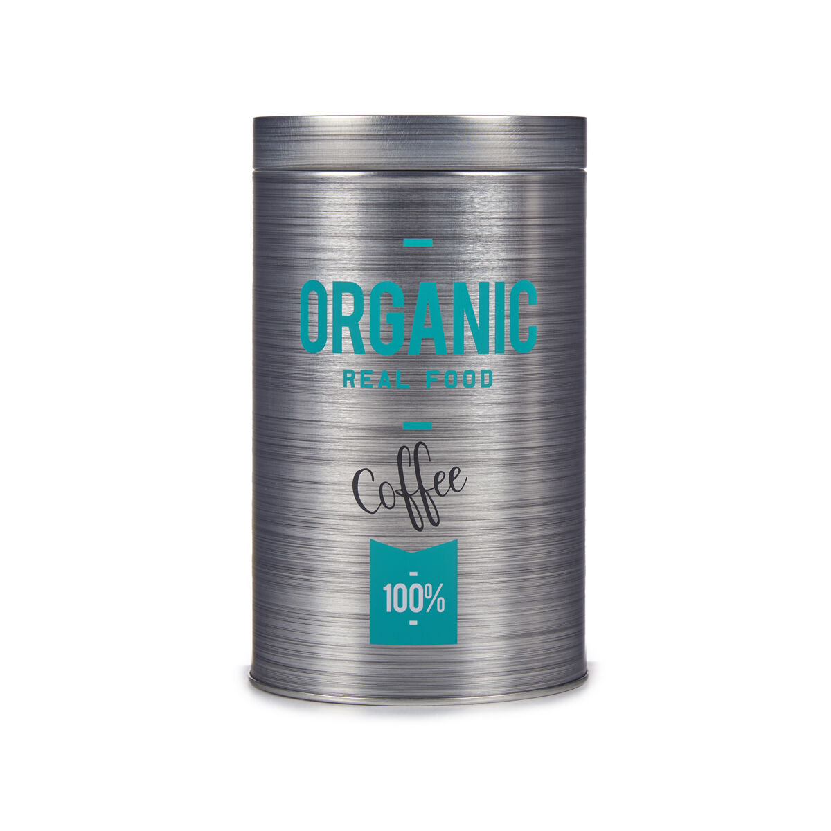 Boat Organic Cafe Grey tin 10.4 x 18.2 x 10.4 cm (24 pieces)-2