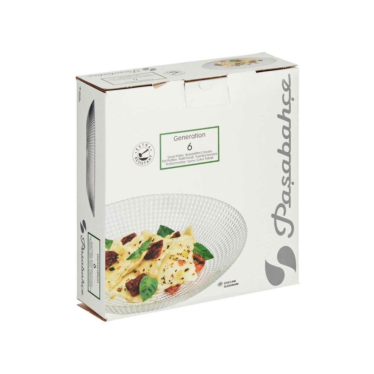 Набор посуды Generation Прозрачный Cтекло 23 x 7 x 23 cm (4 штук)-3