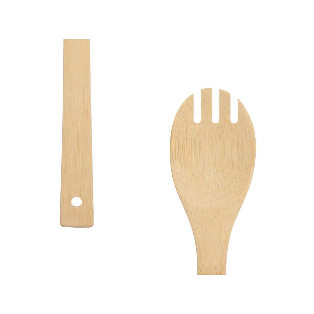 Лопатка Вилка Бамбук 6,5 x 34,2 x 0,6 cm (24 штук)-4