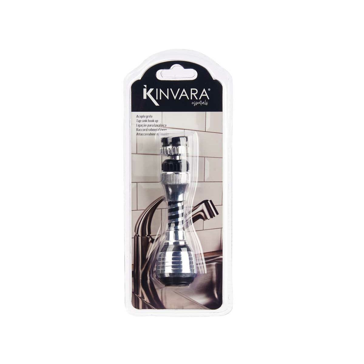 Фильтр для крана Гибкий шланг Маленький Металл 3,5 x 12,5 x 3,5 cm (6 штук)-3