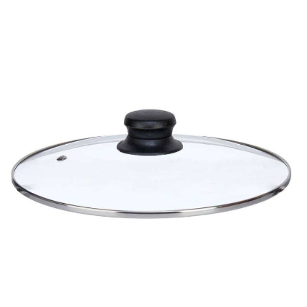 Pot lid 24 cm Glass Silver (12 pieces)-2