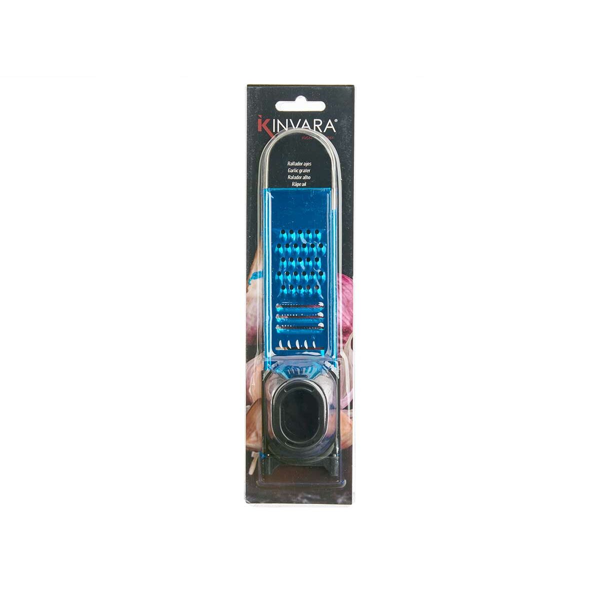 Multi-purpose grater Black Silver 4.7 x 23 x 4 cm (12 pieces)-3
