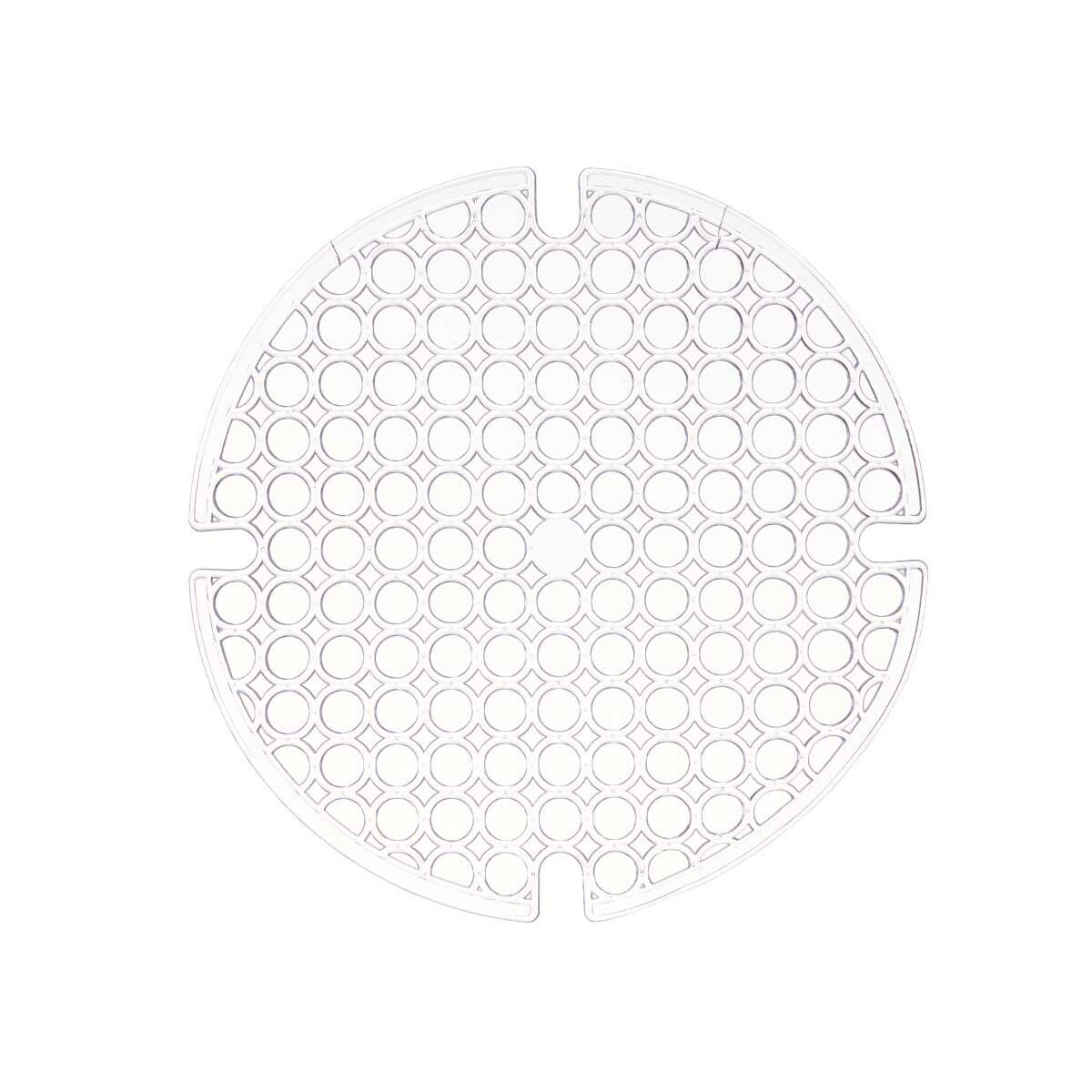 Non-slip mat Transparent Plastic 29 x 0.1 x 29 cm Sink (12 pieces)-2