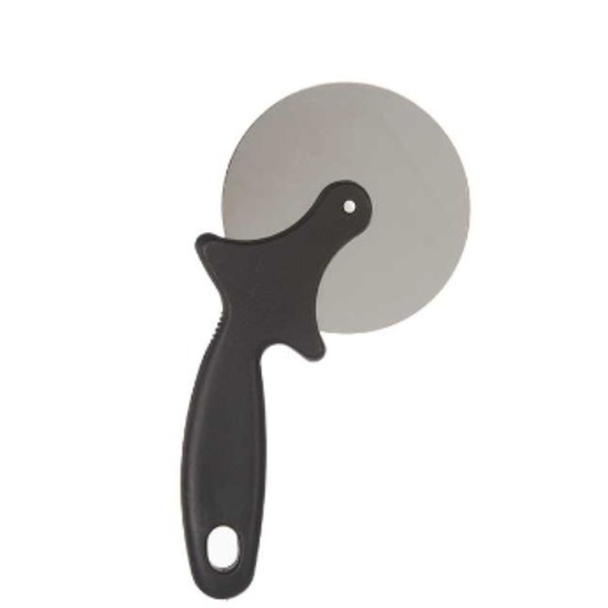 Pizza Cutter Black Silver Stainless Steel Plastic 21 x 1.5 x 10 cm (12 pieces)-2