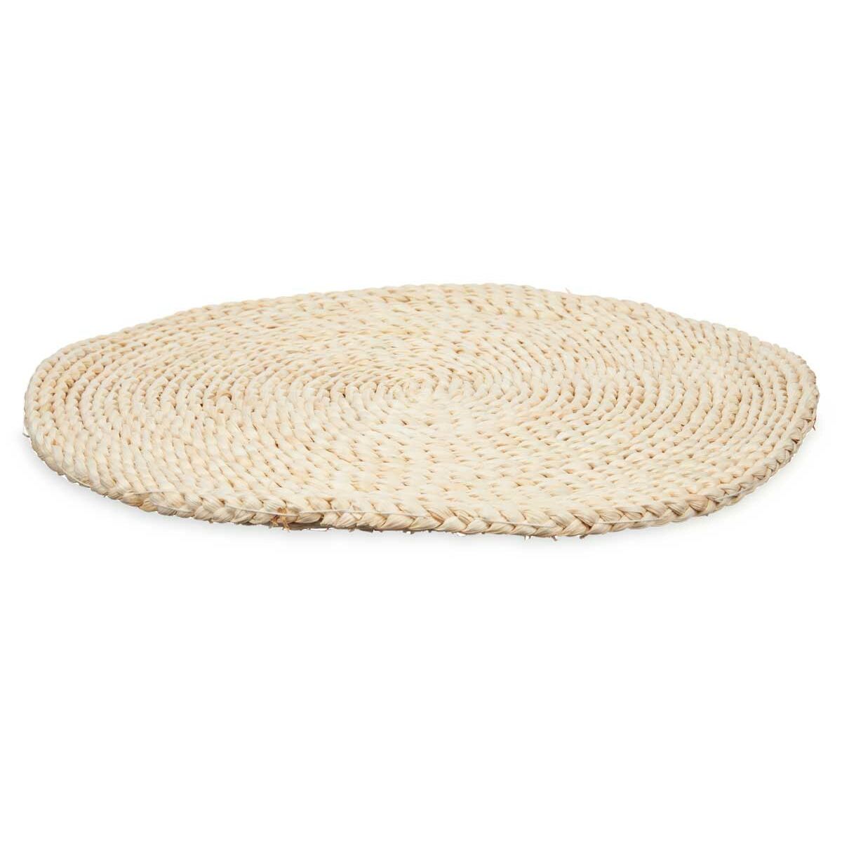 Подставка под горячее Натуральный Эспарто 40 x 40 x 2 cm (12 штук)-2