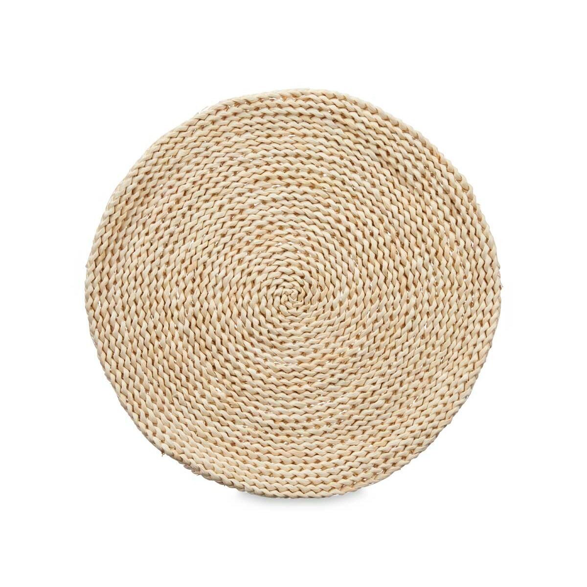 Подставка под горячее Натуральный Эспарто 40 x 40 x 2 cm (12 штук)-3