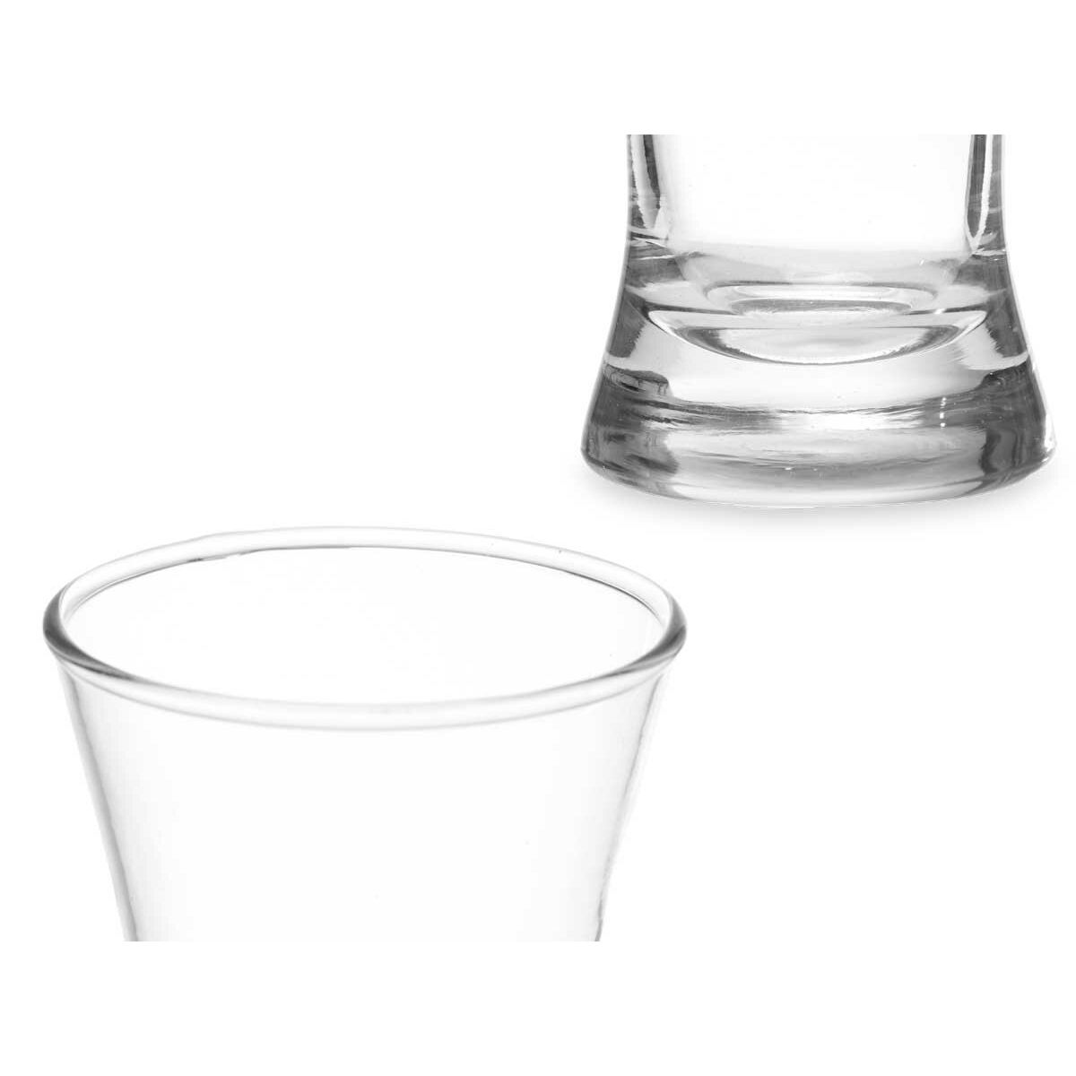 Стакан Конический Прозрачный Cтекло 320 ml (12 штук)-3