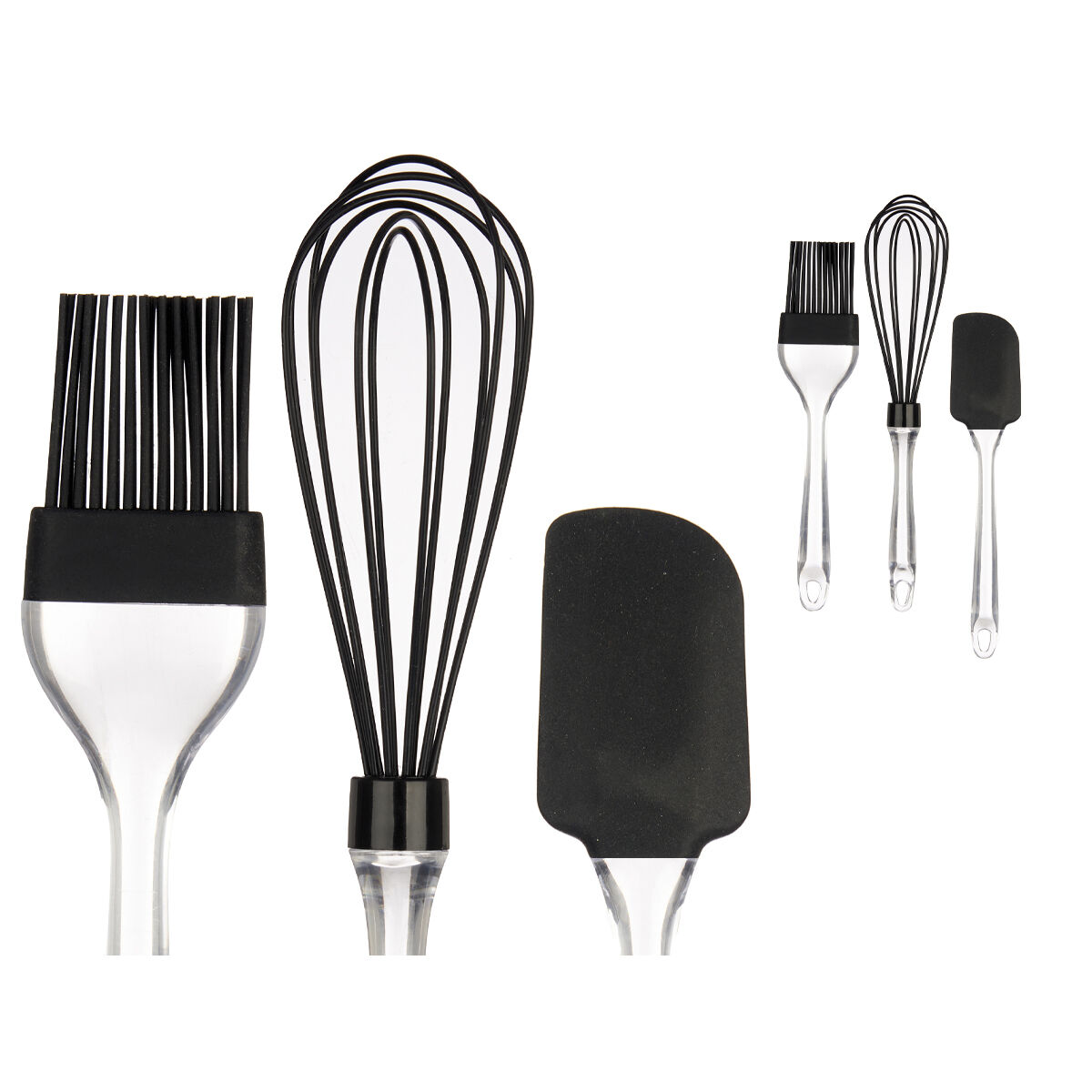 Set of kitchen utensils Confectionery Silicone Plastic (8 pieces)-2