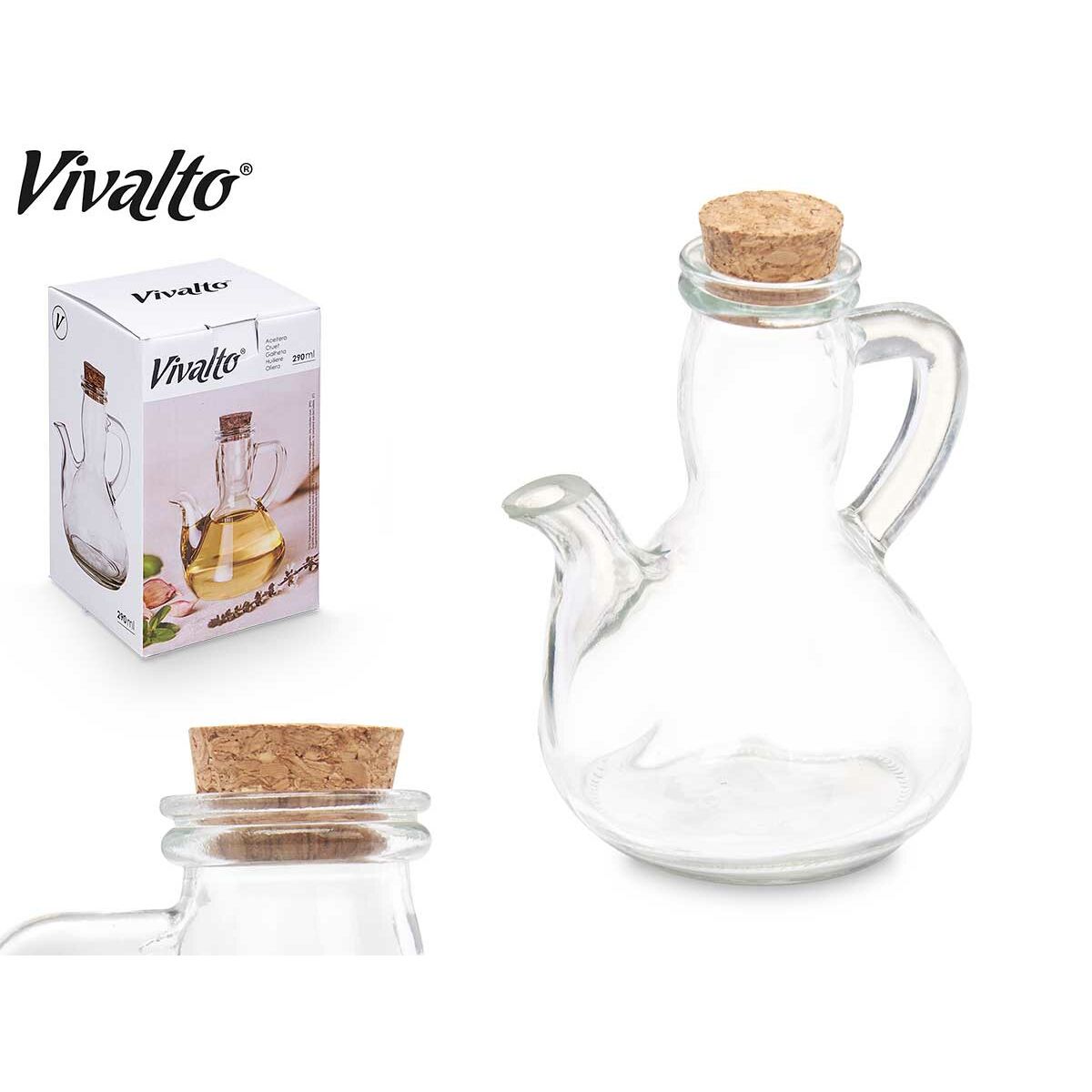Transparent Glass oiler (24 pieces)-2